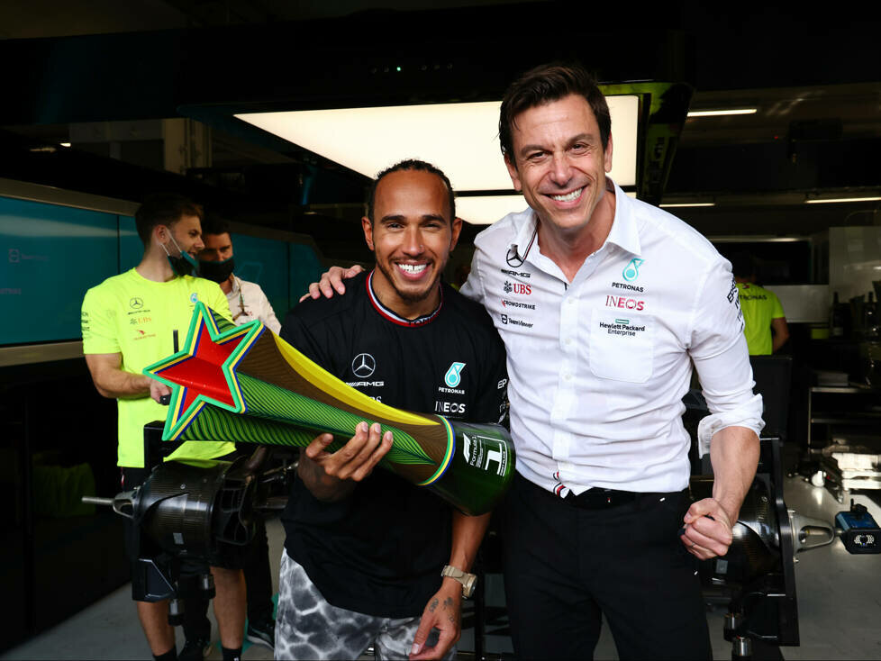 Lewis Hamilton, Toto Wolff
