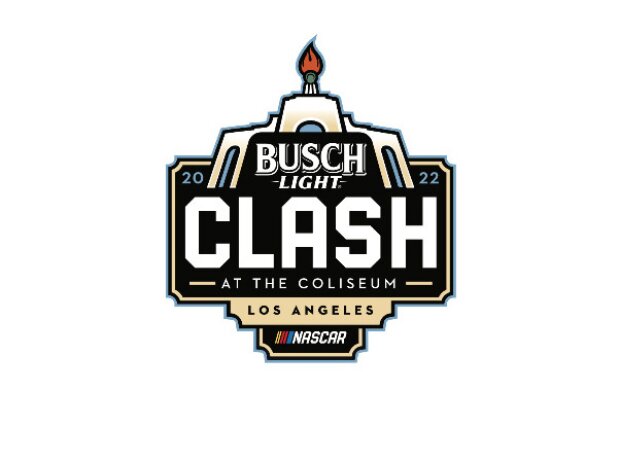 Logo: Busch Light Clash 2022 im L.A. Memorial Coliseum in Los Angeles