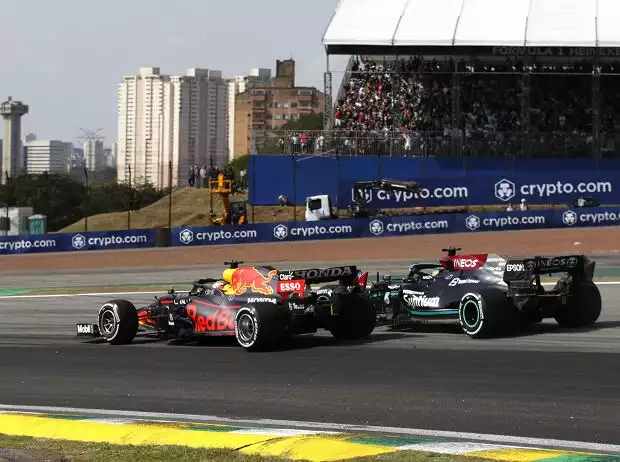 Max Verstappen, Lewis Hamilton Titel-Bild zur News: Max Verstappen, Lewis Hamilton