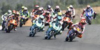 Renn-Action der Moto3-Klasse in Portimao 2021