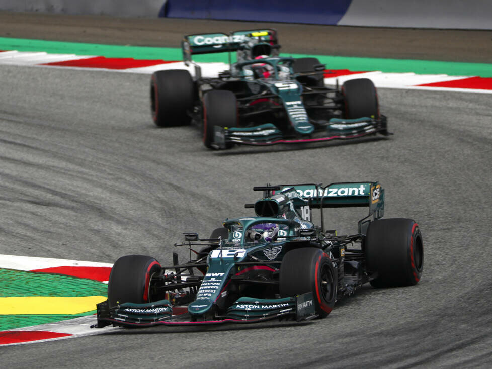 Lance Stroll, Sebastian Vettel