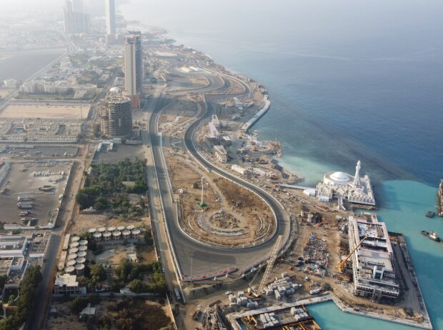 Jeddah Street Circuit in Dschidda, Saudi-Arabien