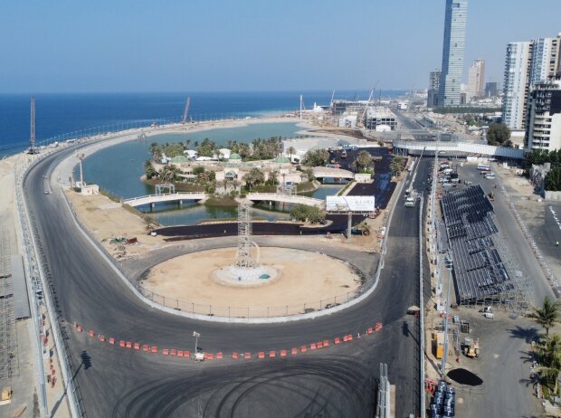 Jeddah Street Circuit in Dschidda, Saudi-Arabien Jeddah Street Circuit in Dschidda, Saudi-Arabien