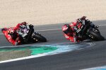 Francesco Bagnaia (Ducati) und Jack Miller (Ducati)