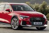 Audi A3 allroad nach ersten Erlkönigbildern gerendert