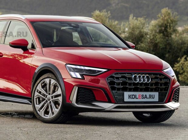 Titel-Bild zur News: Audi A3 Allroad Rendering