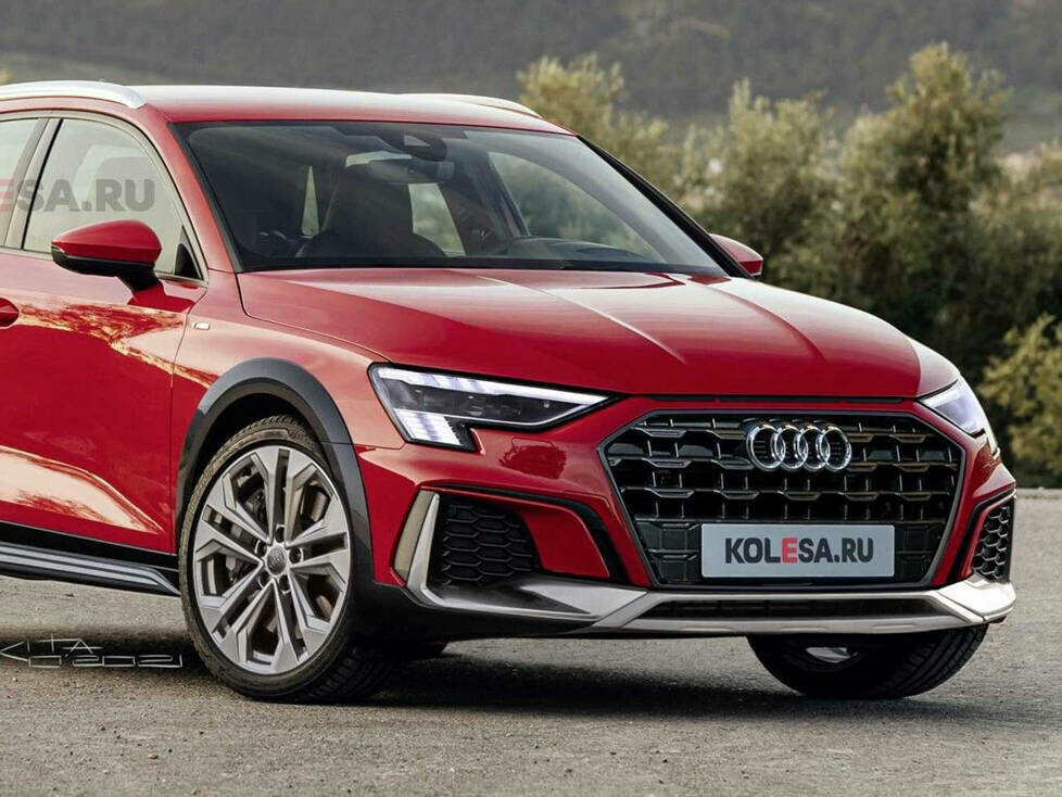 Audi A3 Allroad Rendering