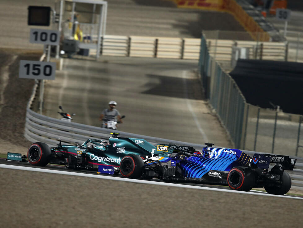 Sebastian Vettel, George Russell