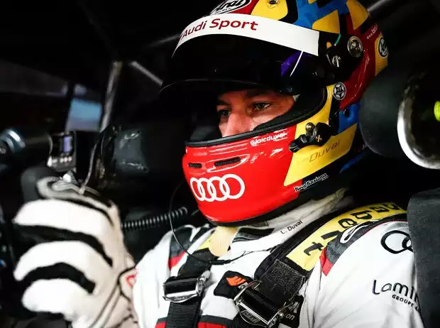 Loic Duval im Cockpit eines DTM-Autos Titel-Bild zur News: Loic Duval im Cockpit eines DTM-Autos