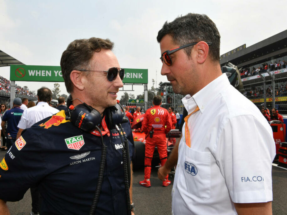 Christian Horner und Michael Masi