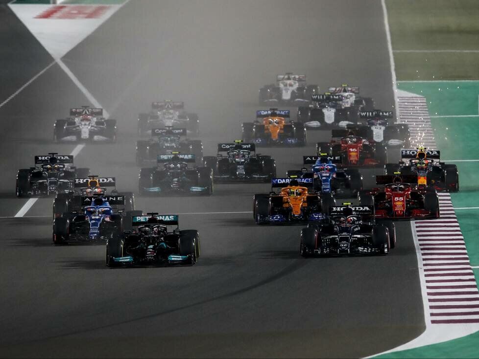 Lewis Hamilton, Pierre Gasly, Fernando Alonso, Lando Norris, Carlos Sainz