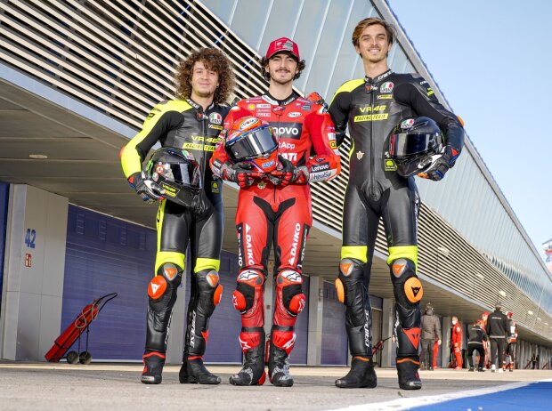 Francesco Bagnaia, Marco Bezzecchi, Luca Marini