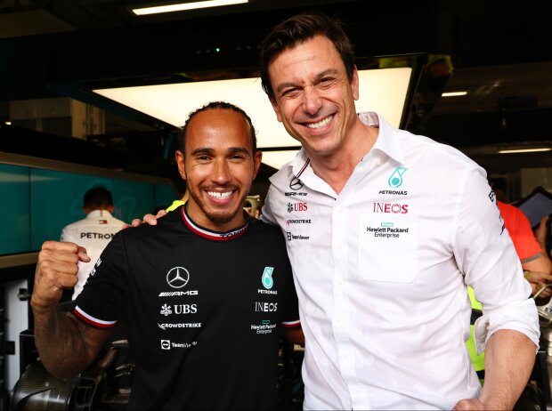 Lewis Hamilton, Toto Wolff Lewis Hamilton, Toto Wolff