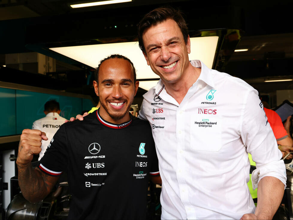 Lewis Hamilton, Toto Wolff