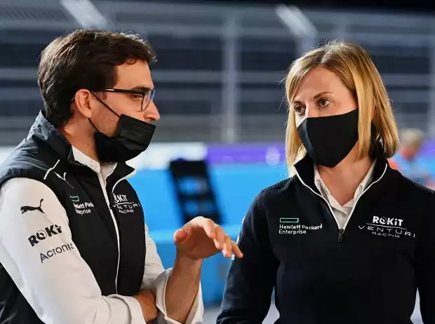 Titel-Bild zur News: Jerome D'Ambrosio, Susie Wolff