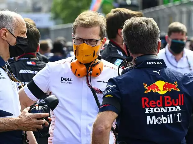 Franz Tost, Andreas Seidl, Christian Horner Titel-Bild zur News: Franz Tost, Andreas Seidl, Christian Horner