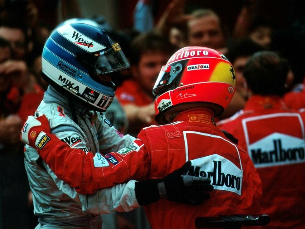 Mika Häkkinen, Michael Schumacher