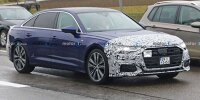 Bild zum Inhalt: Audi A6 Facelift (2023) kriegt neue Optik an Front und Heck
