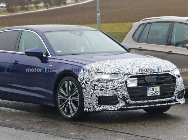 Titel-Bild zur News: 2023 Audi A6 Spionageaufnahmen
