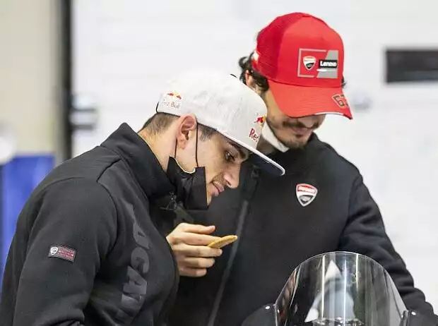 Jorge Martin, Francesco Bagnaia Titel-Bild zur News: Jorge Martin, Francesco Bagnaia