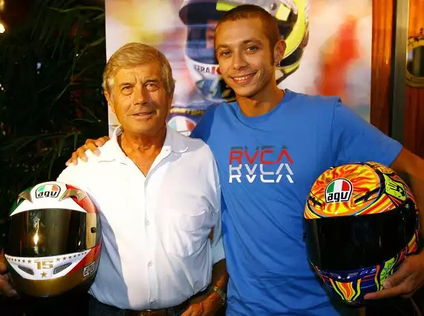 Giaxomo Agostini, Valentino Rossi Titel-Bild zur News: Giaxomo Agostini, Valentino Rossi