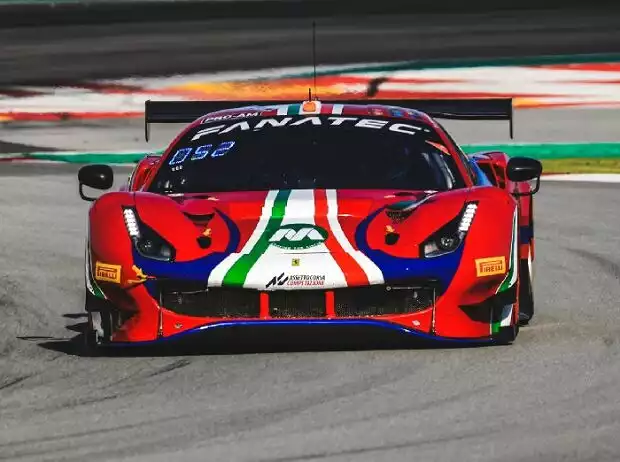 Titel-Bild zur News: Ferrari 488 GT3 Evo bei der GT-World-Challenge Europe 2021 in Barcelona
