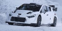 Bild zum Inhalt: Vom Test in Frankreich: Hyundai zeigt erste Fotos des 2022er-WRC-Autos