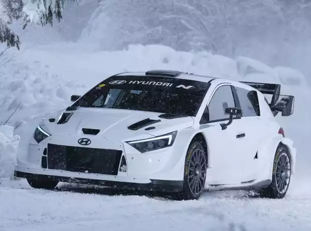 Hyundai i20 Rally1 Titel-Bild zur News: Hyundai i20 Rally1