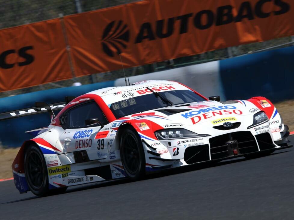 Heikki Kovalainen im SARD-Toyota GR Supra GT500 in der Super GT 2021