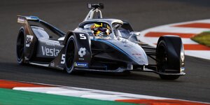 Formel-E-Test für 2022 in Valencia: Vandoorne mit knapper Bestzeit