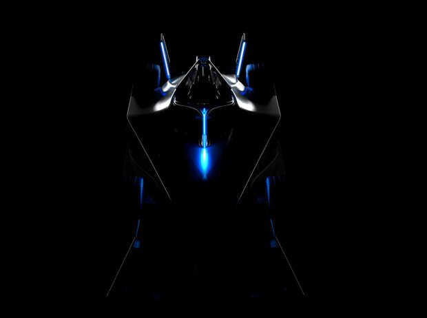 Teaser-Foto des Gen3-Autos der Formel E Teaser-Foto des Gen3-Autos der Formel E
