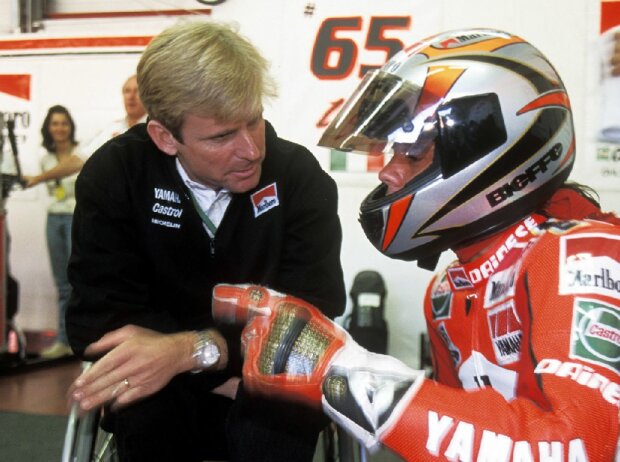 Wayne Rainey, Loris Capirossi Wayne Rainey, Loris Capirossi