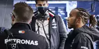 Lewis Hamilton im Gespräch mit seinem Mercedes-Renningenieur Peter Bonnington