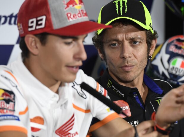 Marc Marquez, Valentino Rossi Marc Marquez, Valentino Rossi