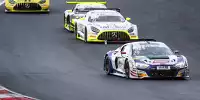 Der Land-Audi war beim Finale des ADAC GT Masters ständig im Kämpfe verwickelt