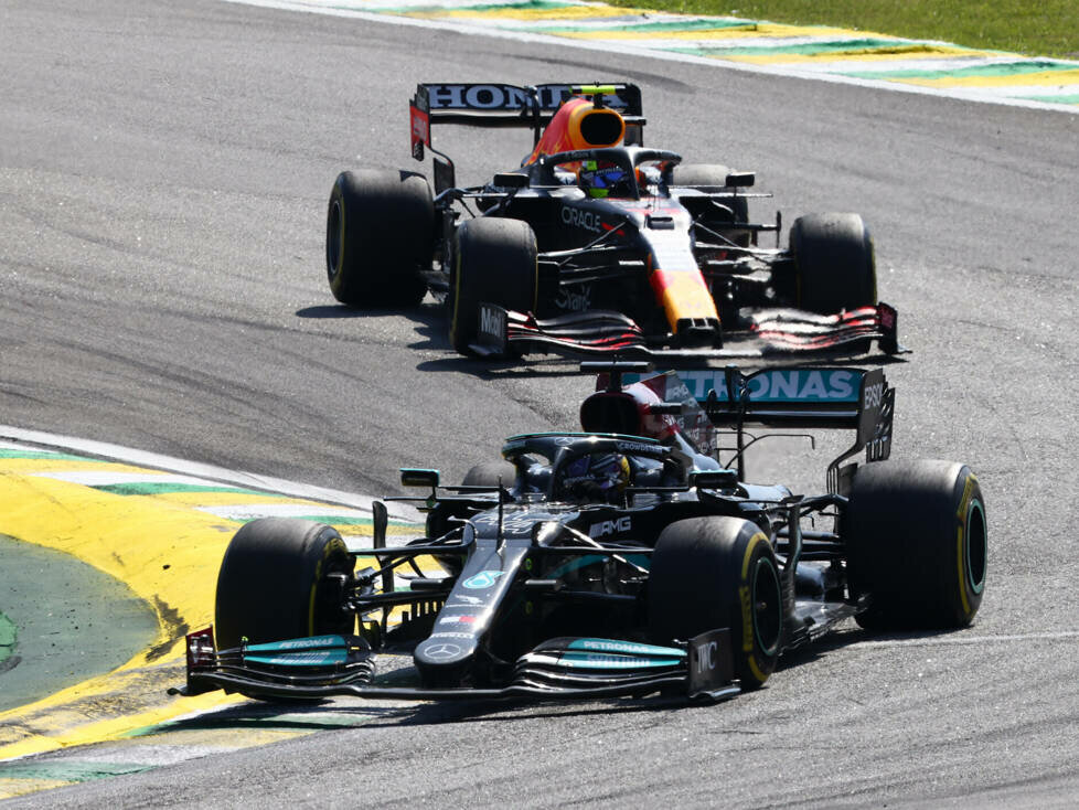 Lewis Hamilton, Sergio Perez