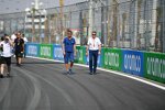 FIA-Renndirektor Michael Masi mit Safety-Car-Fahrer Bernd Mayländer