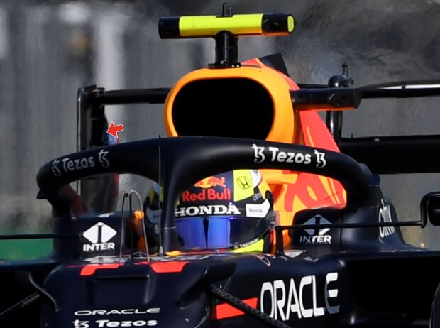 Sergio Perez (Red Bull) beim Formel-1-Rennen in Ungarn 2021