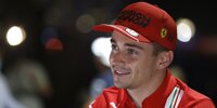 Charles Leclerc (Ferrari) vor dem Formel-1-Rennen in Saudi-Arabien 2021