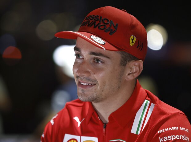 Titel-Bild zur News: Charles Leclerc (Ferrari) vor dem Formel-1-Rennen in Saudi-Arabien 2021