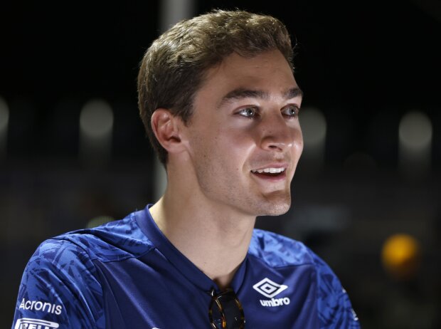 George Russell (Williams) vor dem Formel-1-Rennen in Saudi-Arabien 2021 George Russell (Williams) vor dem Formel-1-Rennen in Saudi-Arabien 2021