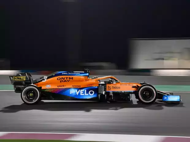 Daniel Ricciardo (McLaren MCL35M) im Formel-1-Rennen von Katar 2021 Titel-Bild zur News: Daniel Ricciardo (McLaren MCL35M) im Formel-1-Rennen von Katar 2021