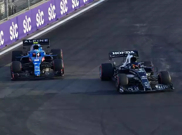 Yuki Tsunoda, Esteban Ocon Titel-Bild zur News: Yuki Tsunoda, Esteban Ocon