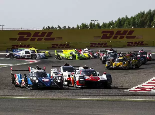 WEC 8h Bahrain 2021, Startphase Titel-Bild zur News: WEC 8h Bahrain 2021, Startphase