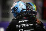 Valtteri Bottas (Mercedes) und Lewis Hamilton (Mercedes) 