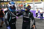 Valtteri Bottas (Mercedes) und Lewis Hamilton (Mercedes) 