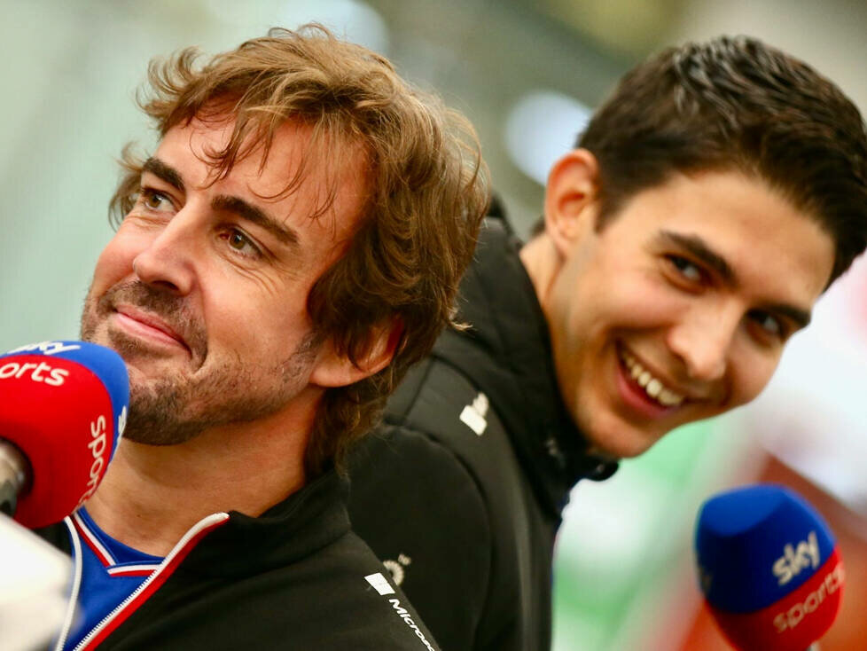 Fernando Alonso, Esteban Ocon