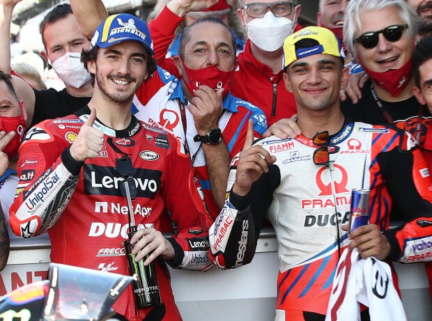Jorge Martin, Francesco Bagnaia, Jack Miller Jorge Martin, Francesco Bagnaia, Jack Miller