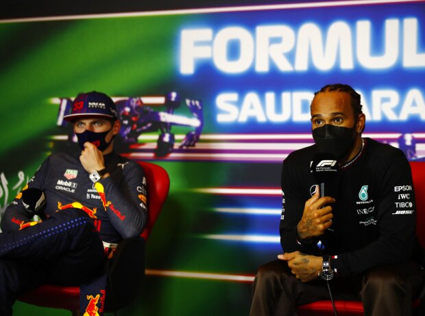 Max Verstappen, Lewis Hamilton