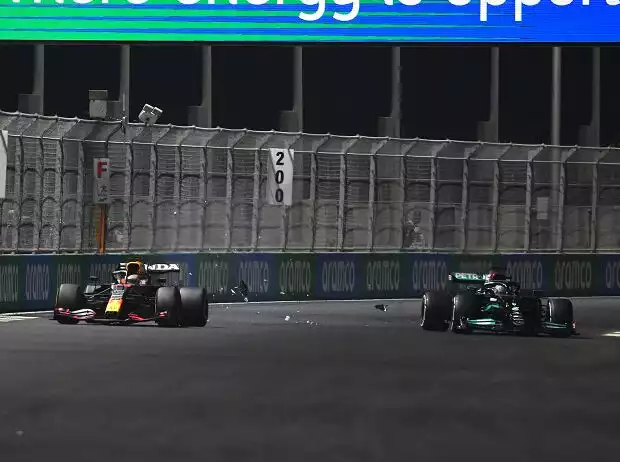 Titel-Bild zur News: Max Verstappen, Lewis Hamilton